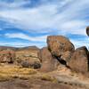 IN the rocks of the campground