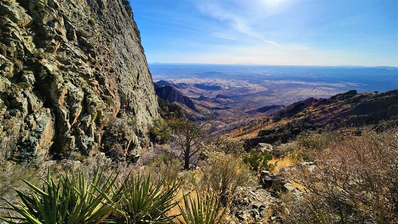 View from the trail