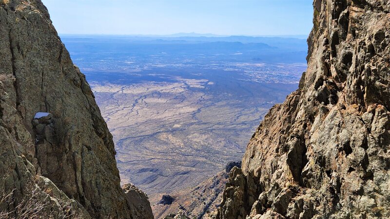 Looking West towards the trailhead