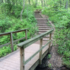 bridge next to the stairs