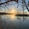 View of the Arkansas River from the Cadron Settlement Trail.