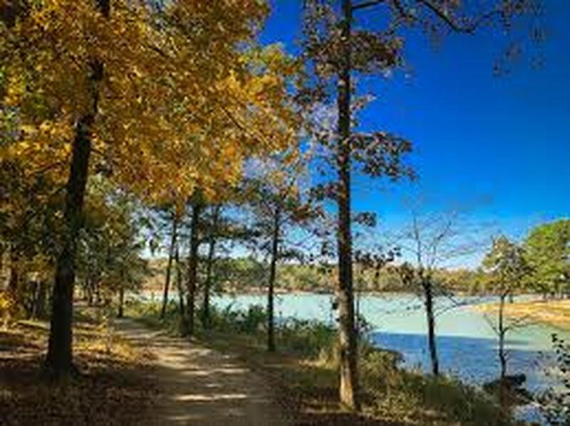 Trail and lake