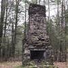 Remnant Chimney (possibly left from the CCC Lodge).