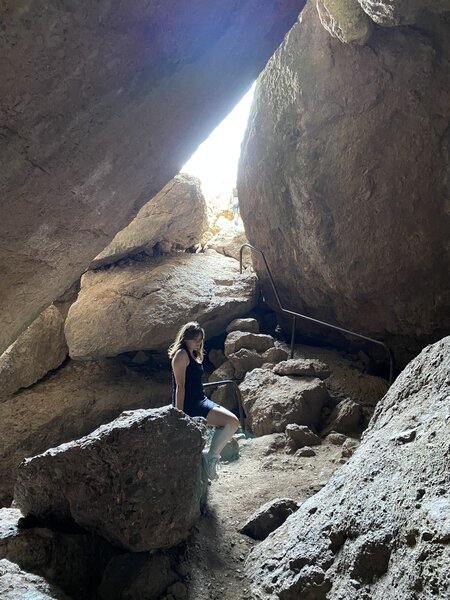 Sami in Balconies Cave