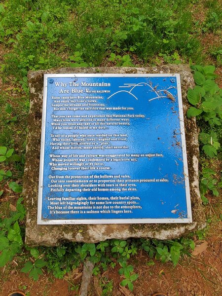 Bolen Cemetery, Keyser Run Firetrail, Shenadoah National Park