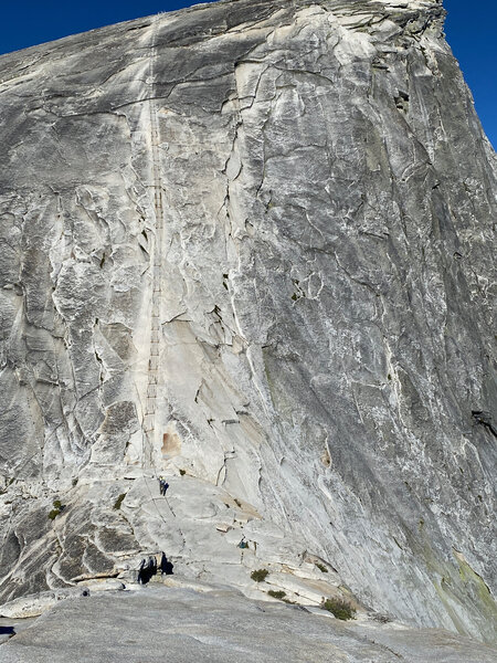 Half Dome Cables from the subdome