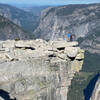 Half Dome "visor" picture.