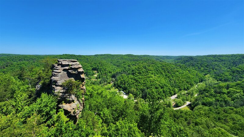 View from the trail