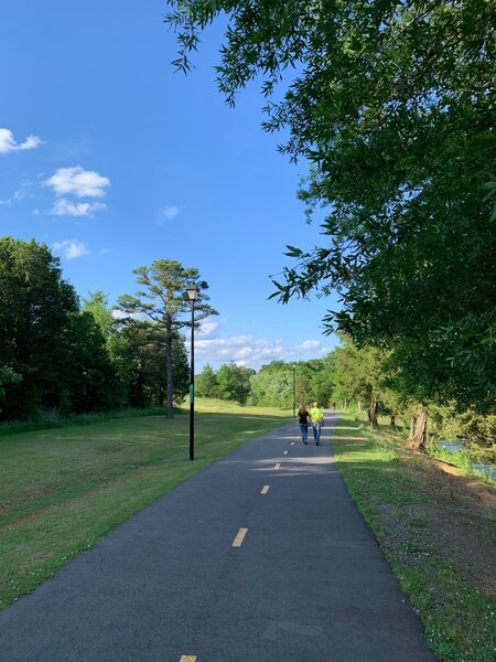 This was taken yesterday. It was a beautiful day in the mid 70's a great day to be outdoors.