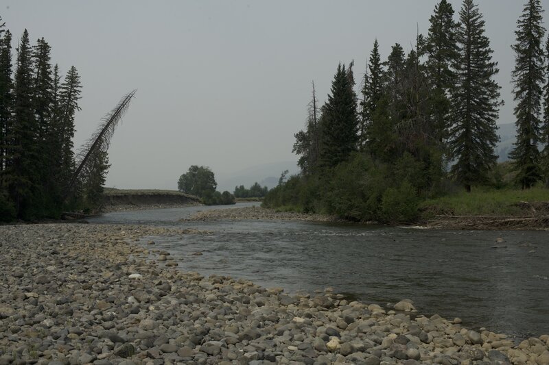 Early in the spring and summer, the Lamar River crossing can be tricky because of the snow melt.   Later in the summer, or in light snow years, its not as bad.   Your feet will definitely get wet!