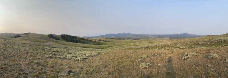 As with most trails, if you hike a couple of miles away from the parking lot, you get stunning views without all the people.