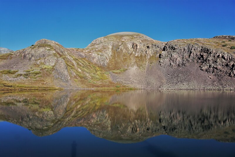 Clear reflection in Lost Lake.