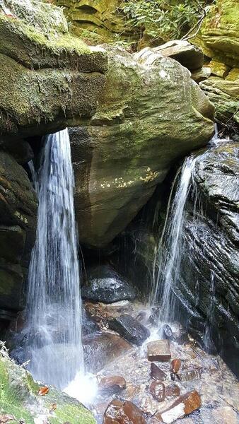 Lower Dugger's Creek Falls