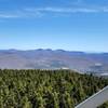 View from Hunter Mountain Fire Tower looking east over Hunter, NY toward the Windham-Blackhead Range