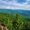 View from the trail