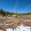 The first snow on Kerrick Meadow