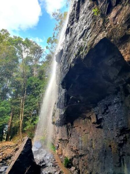 One of the many falls on the Warrie Circuit.