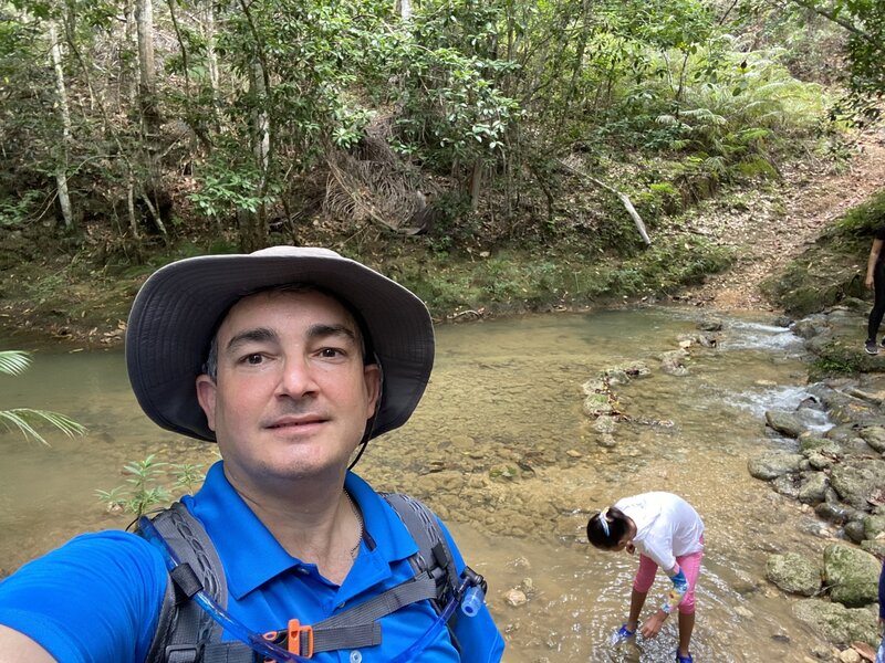 Camino hacia el Salto de Socoa