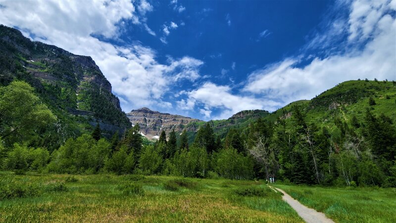 View from the trail