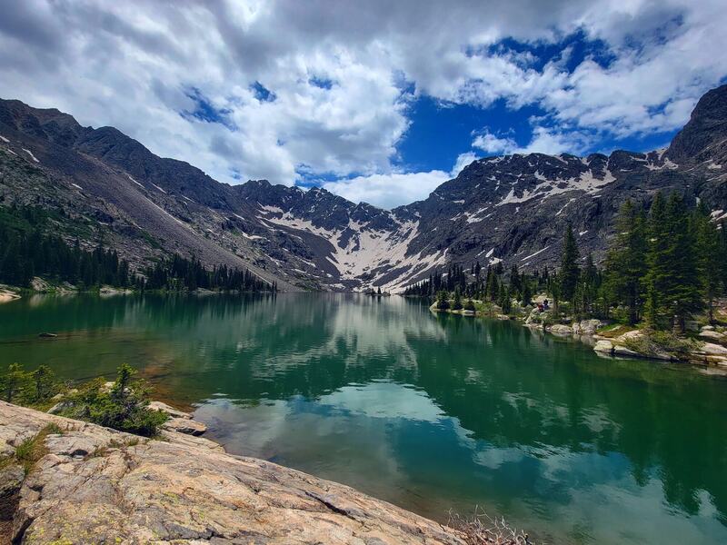 Mystic Island Lake.