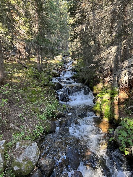 The South Boulder Creek was beautiful every step of the way!