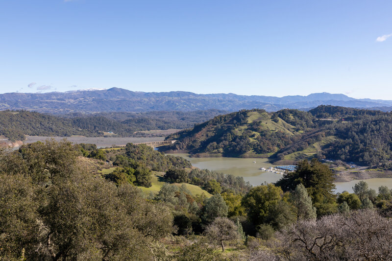 Lake Sonoma Marina.