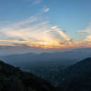 Sunset from Echo Mountain