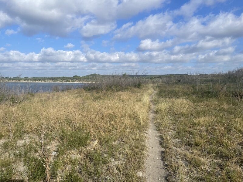 View from the trail on Lakeview Trail.