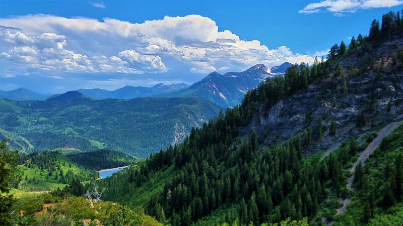 View from the trail