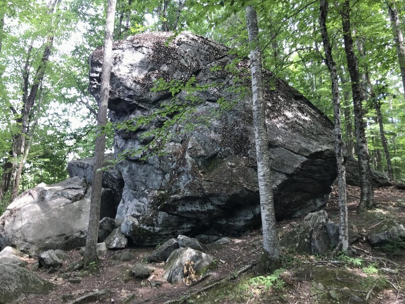 The Sanbornton Boulder.