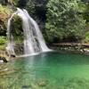 Black Hole Falls and it's beautiful pool.