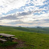 Picnic table at Three Bridges Vista Point