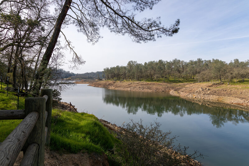 Northern Camanche Reservoir.