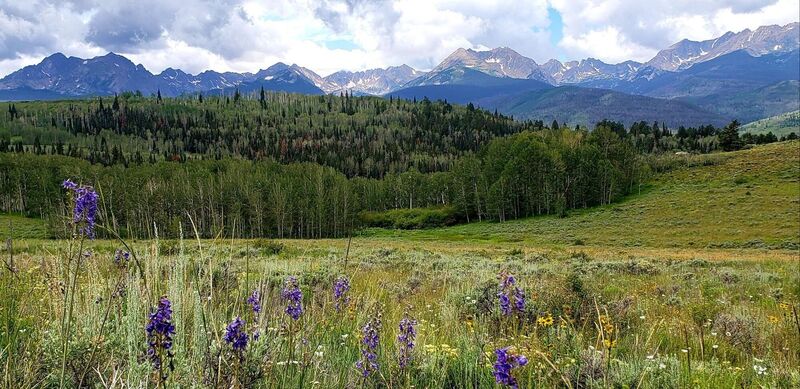 The Gore Range.