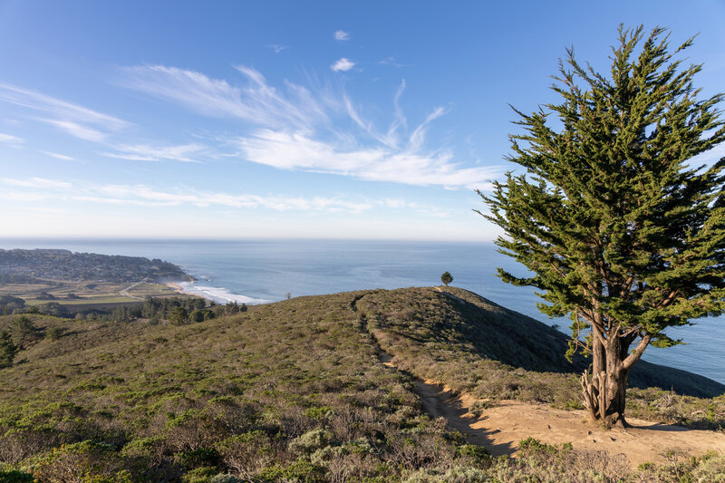 Looking towards Montara State Beach.