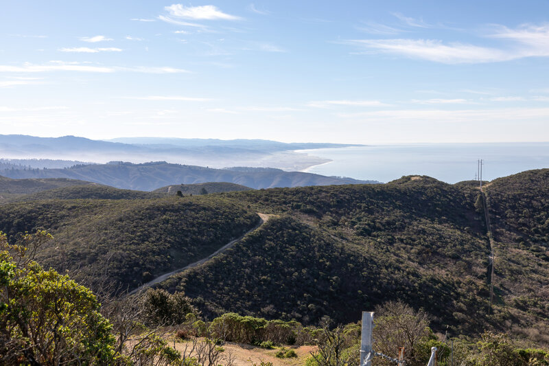 Rancho Corral de Tiera from North Peak.