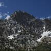 Ragged Peak comes into view as you make your way around it to get to Young Lakes.