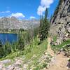 Coming down to Gilpin Lake.