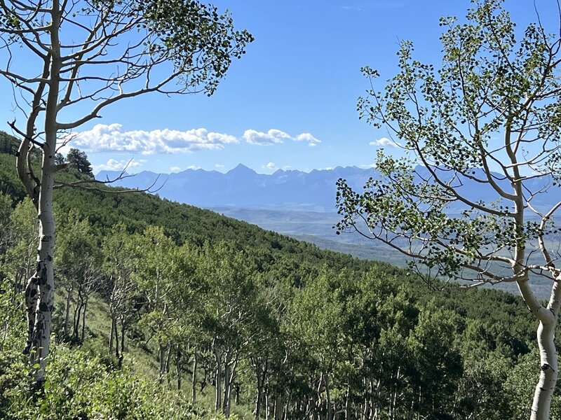 View of Mt. Sneffels.