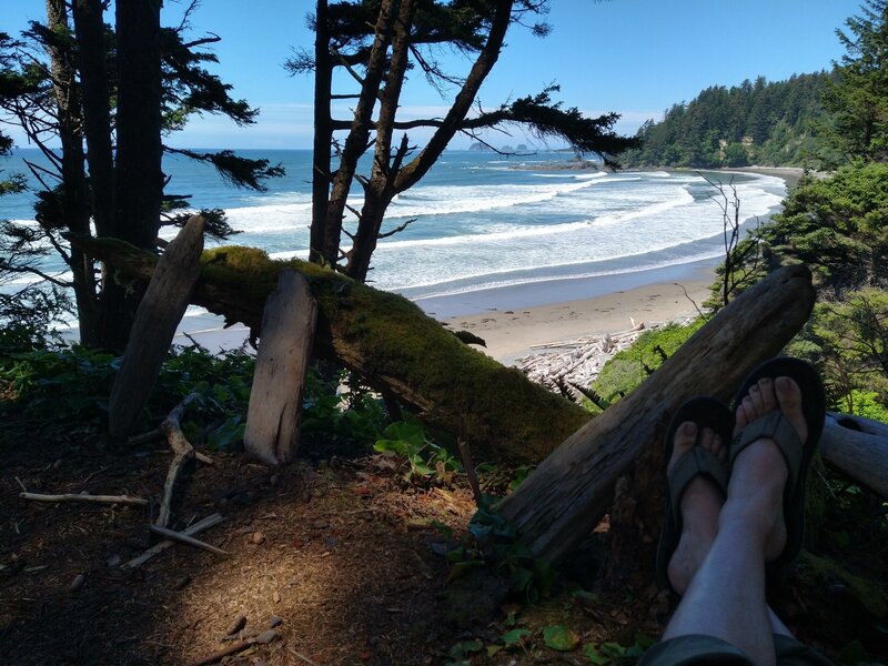 Campsite at Yellow Banks.