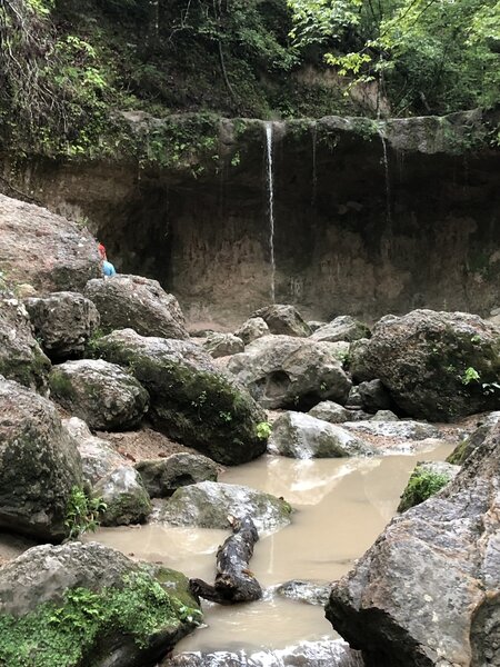 Third waterfall at Clark's Creek Woodville, Mississippi.