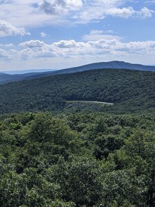 Looking southwest from North Mount Marshall towards South Marshal