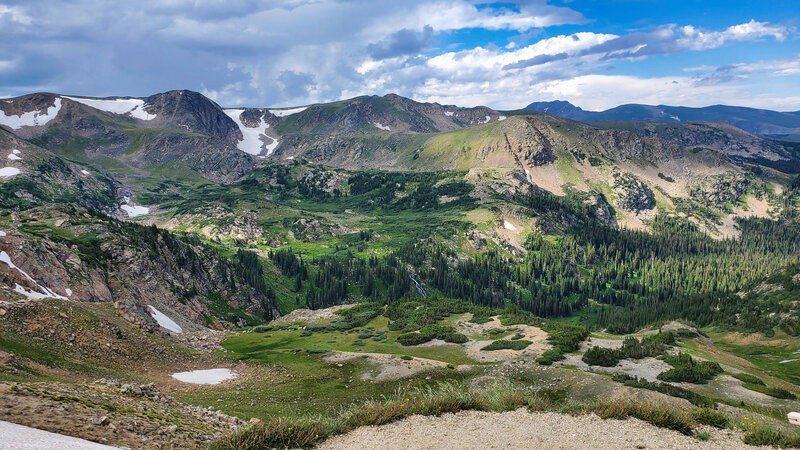 View from Rollins Pass, Colorado
