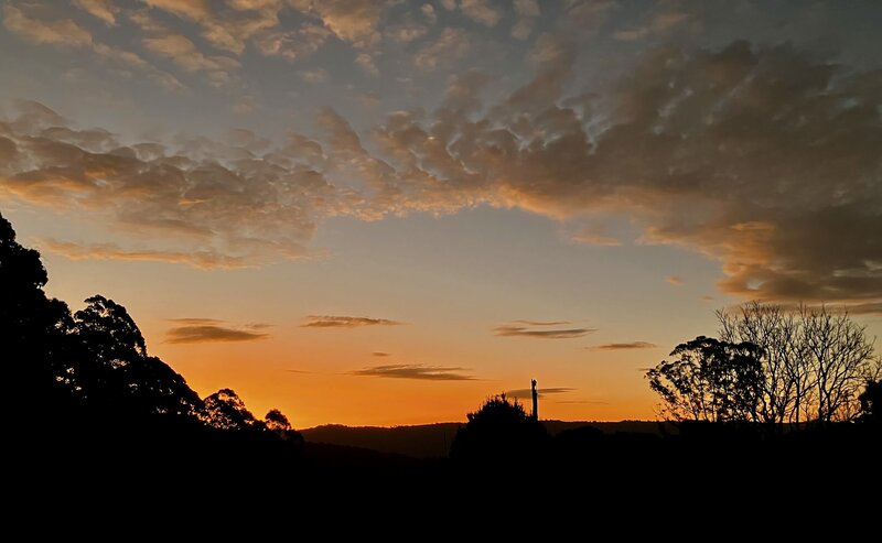 End of The Day at Woonoongoora Walker's Camp