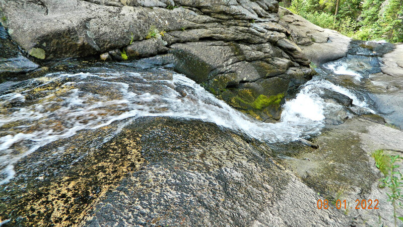 Above Bridal Veil Falls.