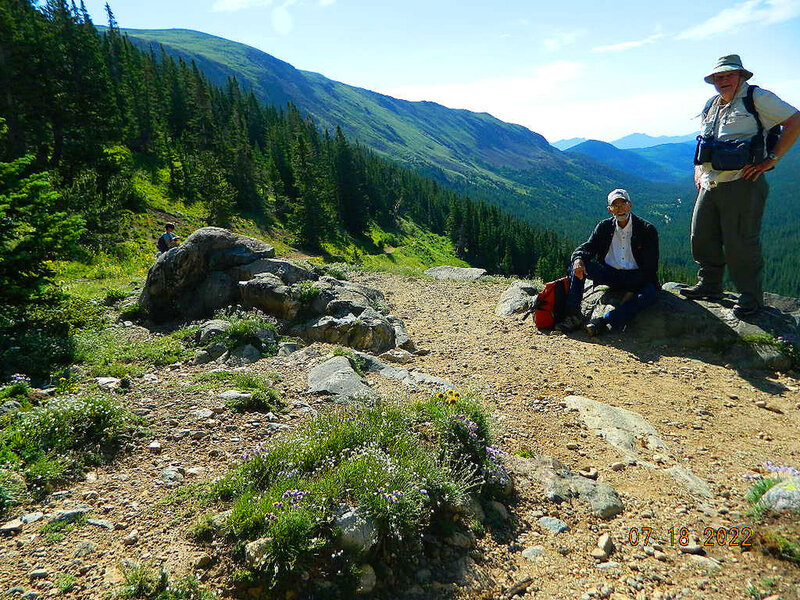 Clyde Inman and Larry W Jones. Fourth Of July Mine Trail.