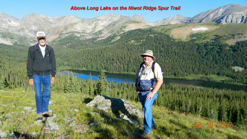 Niwot Ridge Spur Trail above Long Lake.