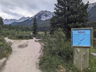 Inkpot area entrance sign.