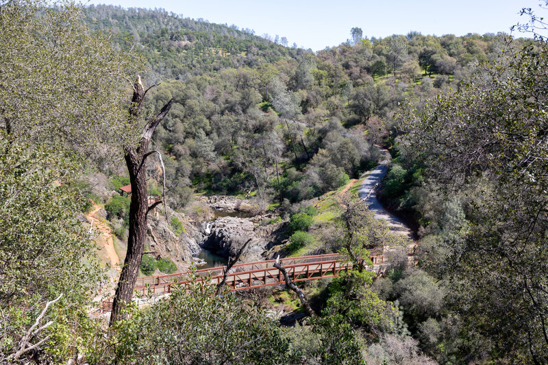 Canyon View Falls from River Otter Loop.