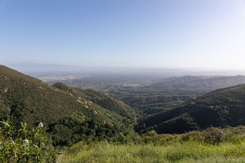 View from the final ascent to Potato Mountain.